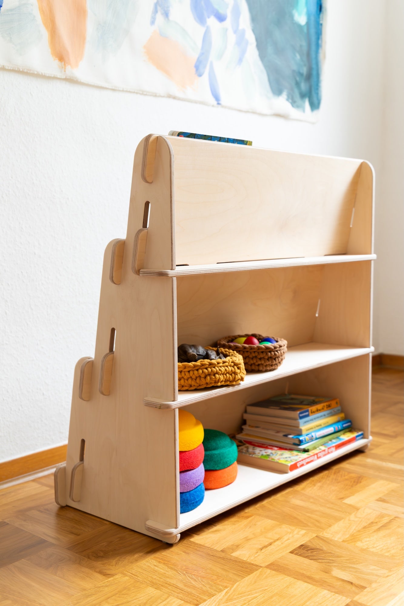 Montessori Bücherregal Hermann