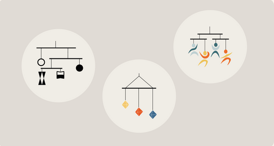 Montessori-Mobiles für Babys – sanfte Begleiter von Anfang an