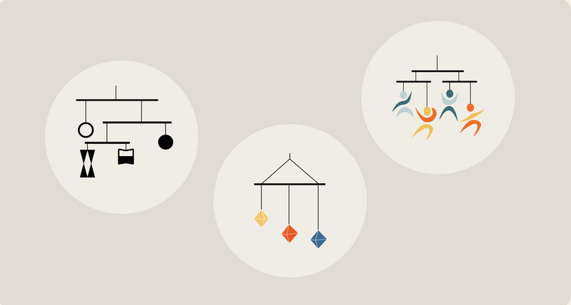 Montessori-Mobiles für Babys – sanfte Begleiter von Anfang an