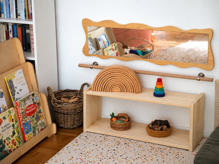 Montessori Regal für den Start