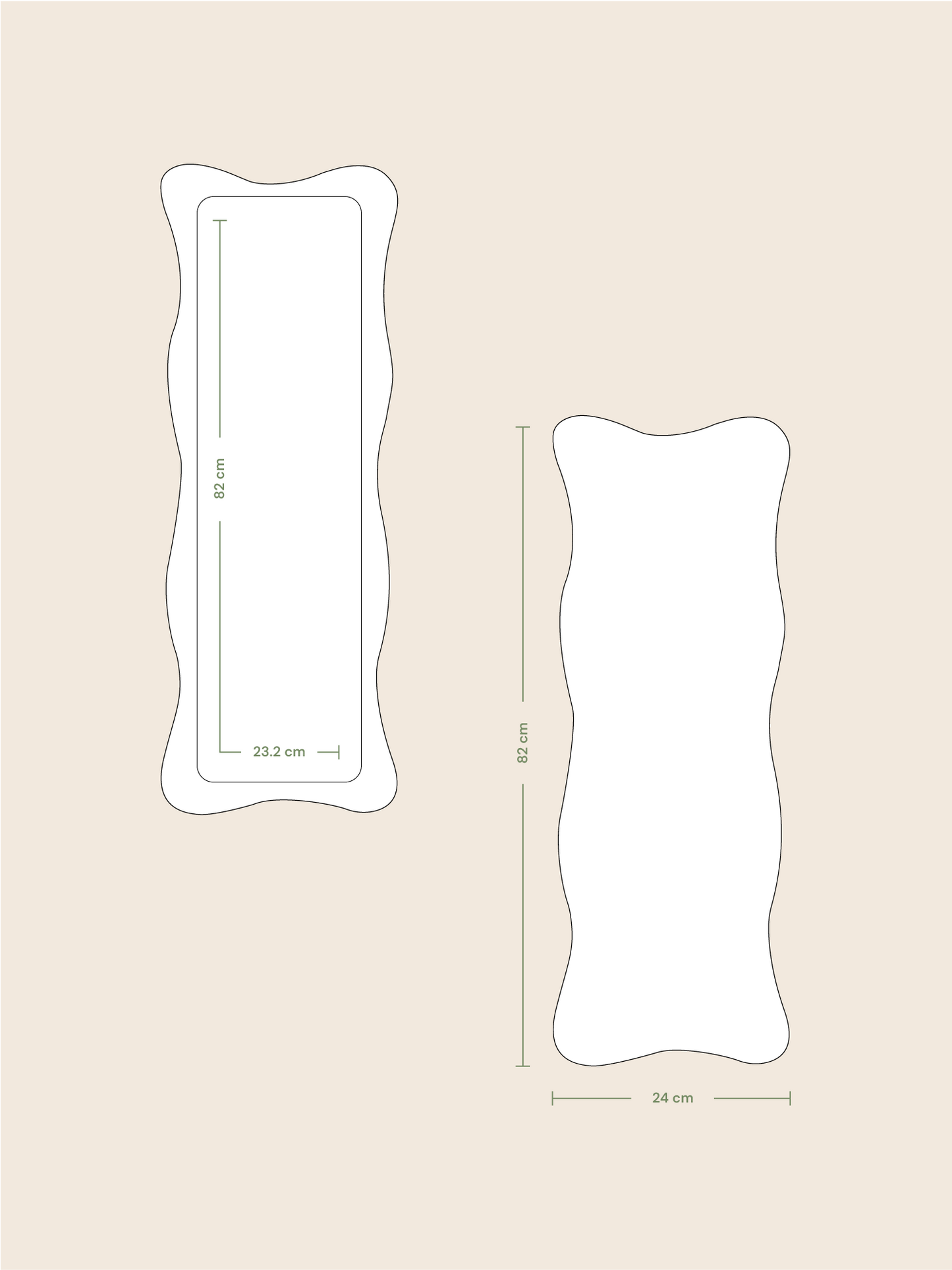 Montessori Baby- und Kinderspiegel Mira