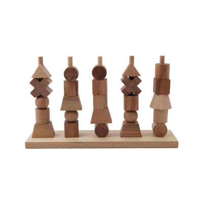 Steckspiel aus Holz